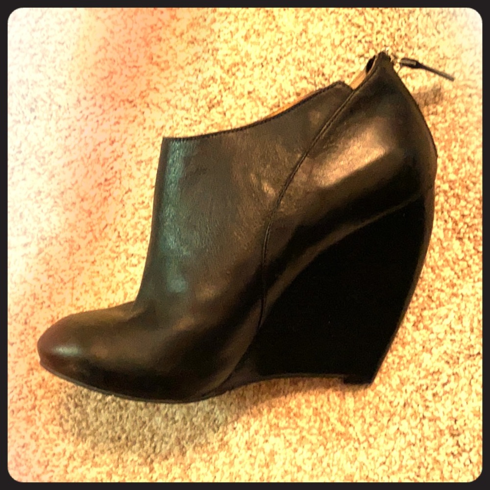 Nine West Wedge Booties